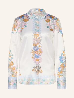 Herzens Bluzka Koszulowa Z Jedwabiu blau