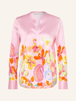 Herzens Bluzka Z Jedwabiu rosa