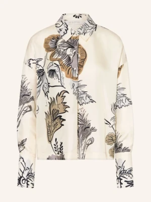 Herzens Bluzka Z Jedwabiu weiss