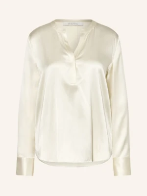 Herzens Bluzka Z Jedwabiu weiss