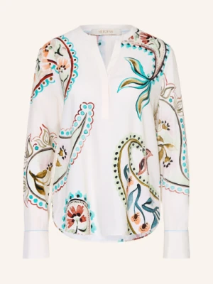 Herzens Bluzka Z Jedwabiu weiss