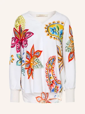 Herzens Bluzka Z Jedwabiu weiss