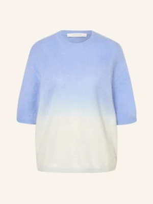 Herzens Dzianinowa Koszulka Z Kaszmiru blau