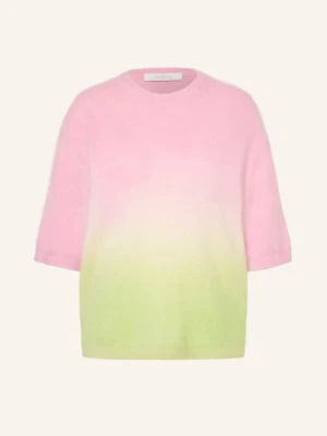 Herzens Dzianinowa Koszulka Z Kaszmiru rosa