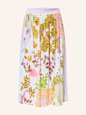 Herzens Jedwabna Spódnica blau