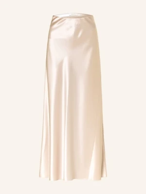 Herzens Satynowa Spódnica beige