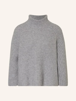Herzens Sweter Malou Z Kaszmirem grau SZARY