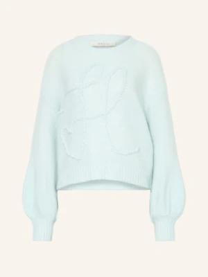 Herzens Sweter Z Kaszmiru blau