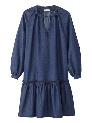 Hessnatur Sukienka dżinsowa w kolorze niebieskim rozmiar: 40