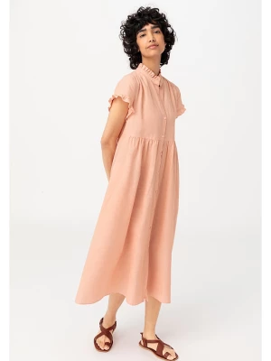 Hessnatur Sukienka w kolorze brzoskwiniowym rozmiar: 38