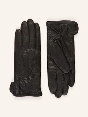 Hestra Rękawiczki Skórzane Rachel schwarz