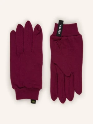 Hestra Rękawiczki Z Wełny Merynosowej rot