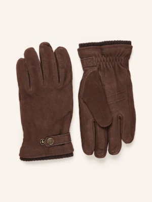 Hestra Skórzane Rękawiczki Bergvik braun