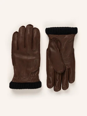 Hestra Skórzane Rękawiczki braun