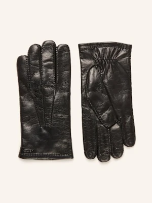 Hestra Skórzane Rękawiczki Edward schwarz