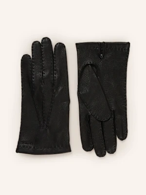 Hestra Skórzane Rękawiczki Henry schwarz