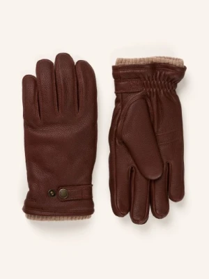 Hestra Skórzane Rękawiczki Utsjö braun