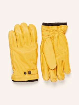 Hestra Skórzane Rękawiczki Utsjö gelb