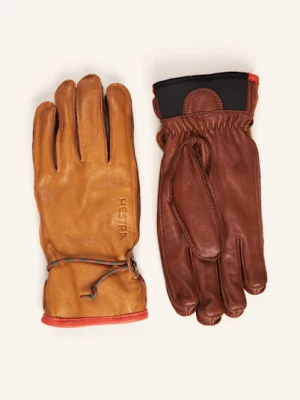 Hestra Skórzane Rękawiczki Wakayma braun