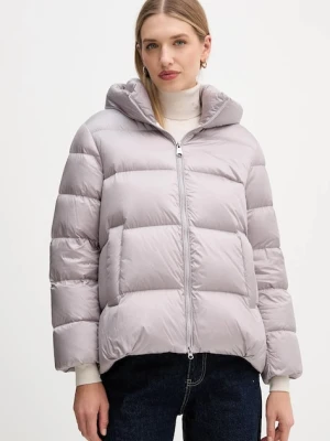 Hetrego kurtka puchowa ARINA kolor fioletowy zimowa oversize 8P600