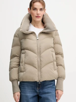 Hetrego kurtka puchowa INARA kolor zielony zimowa oversize 8P611