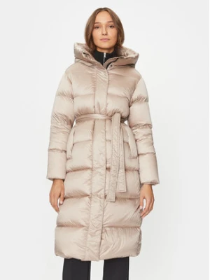 Hetregó Płaszcz zimowy Karen 8K605 Beżowy Regular Fit