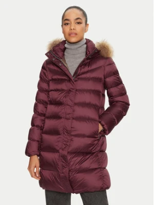 Hetregó Płaszcz zimowy Leonie 8N603M Bordowy Regular Fit