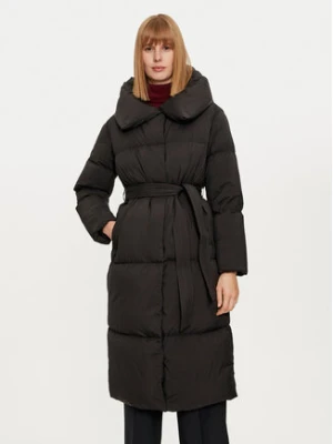 Hetregó Płaszcz zimowy Valery 8N691 Czarny Loose Fit
