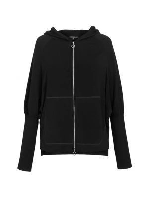 HEXELINE Wełniany sweter w kolorze czarnym rozmiar: M