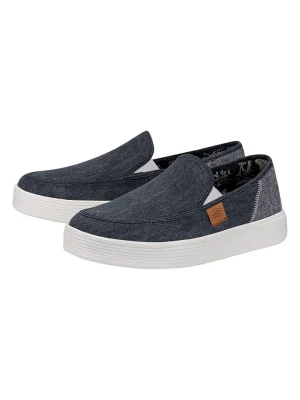 Hey Dude Slippersy "Sunapee" w kolorze granatowym rozmiar: 39