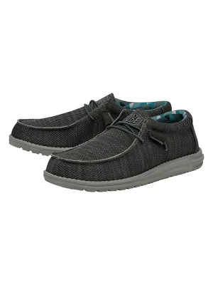 Hey Dude Slippersy "Wally Sox" w kolorze antracytowym rozmiar: 43