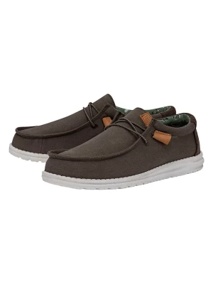 Hey Dude Slippersy "Wally Workwear" w kolorze khaki rozmiar: 37