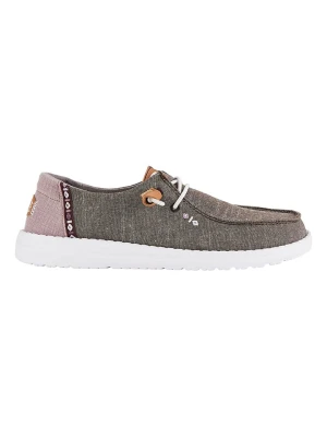 Hey Dude Slippersy "Wendy Chambray Boho" w kolorze szarym rozmiar: 38