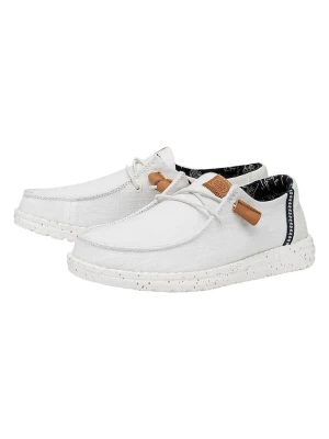 Hey Dude Slippersy "Wendy Washed" w kolorze białym rozmiar: 41