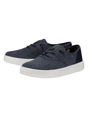 Hey Dude Sneakersy "Conway Craft Linen" w kolorze granatowym rozmiar: 45