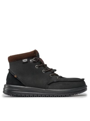 Hey Dude Trzewiki Bradley Boot Leather 40189-001 Czarny