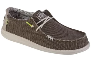 Hey Dude Wally Braided 40003-2BS, Męskie, Brązowe, buty sneakers, tkanina, rozmiar: 42