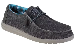 Hey Dude Wally Sox 40019-025, Męskie, Szare, buty sneakers, tkanina, rozmiar: 44