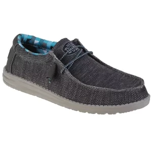 Hey Dude Wally Sox 40019-205, Męskie, Beżowe, buty sneakers, tkanina, rozmiar: 45