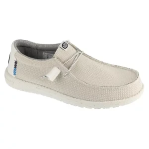 Hey Dude Wally Sport Mesh 40403-100, Męskie, Beżowe, buty sneakers, tkanina, rozmiar: 41