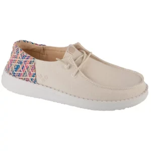 Hey Dude Wendy Funk Surf Baja 43156-1MV, Damskie, Białe, buty sneakers, tkanina, rozmiar: 36