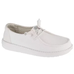 Hey Dude Wendy Stretch Sox 41878-100, Damskie, Białe, buty sneakers, tkanina, rozmiar: 36
