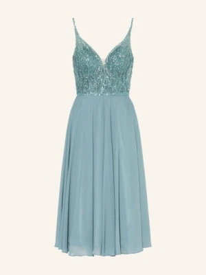 Hey Kyla Sukienka Koktajlowa Z Cekinami I Kamykami Ozdobnymi blau