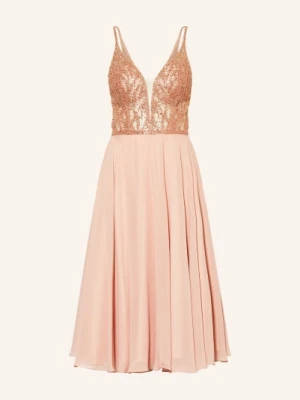Hey Kyla Sukienka Koktajlowa Z Cekinami I Kamykami Ozdobnymi rosa