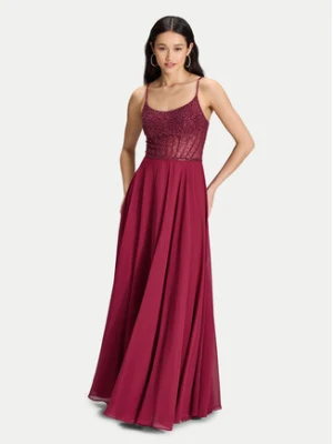Hey Kyla Sukienka wieczorowa 5AK023HK Bordowy Regular Fit