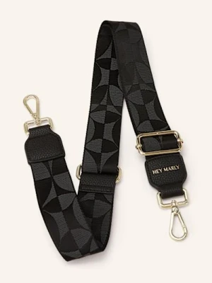 Hey Marly Pasek Na Ramię Iconic Strap schwarz