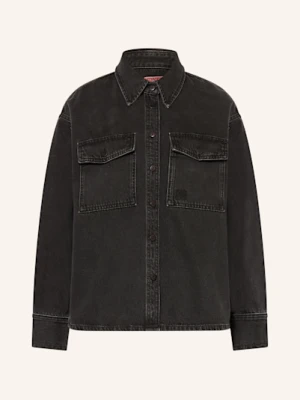 Heyanno Bluzka Jeansowa Mmhnice schwarz