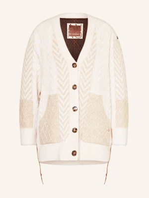 Heyanno Kardigan Mmhgrand Z Mieszanki Materiałów weiss