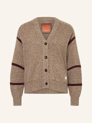 Heyanno Kardigan Mmhlight Z Dodatkiem Jedwabiu braun