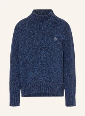 Heyanno Sweter Mmhgrace Z Mieszanki Materiałów blau